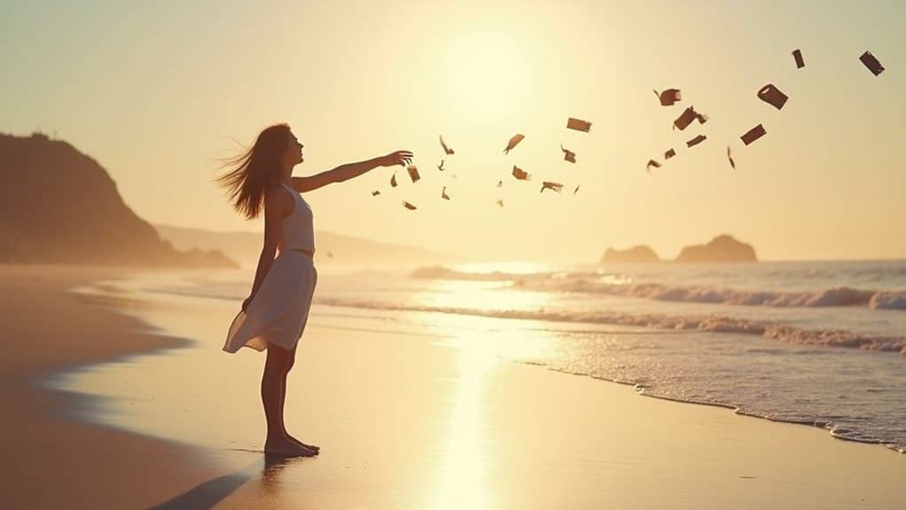 shedding emotional weight dream