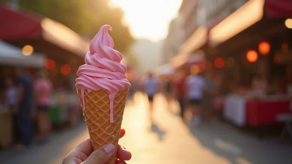 sweet fleeting creamy joy