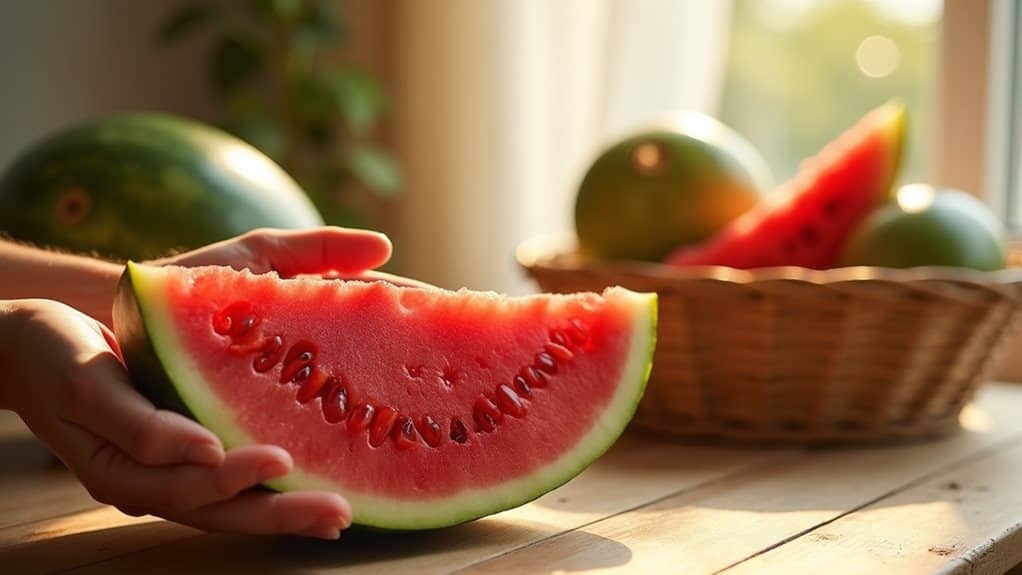 watermelon symbolizes spiritual nourishment and renewal