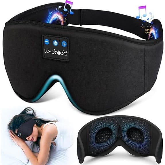 LC-dolida Bluetooth Sleep Mask with Headphones