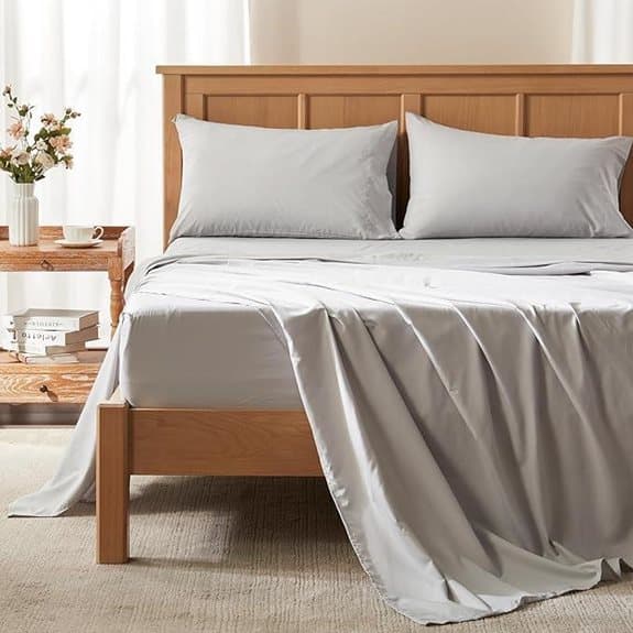 Comfort Spaces King Cooling Sheets for Hot Sleepers
