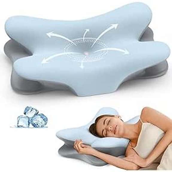 Ergonomic Cervical Neck Pillow for Pain Relief