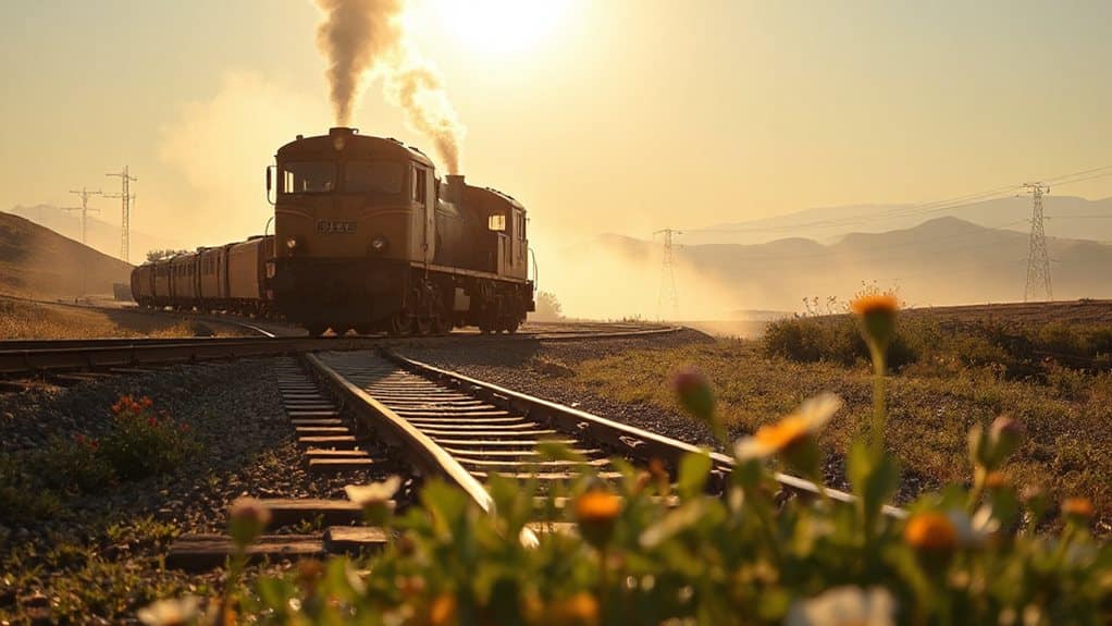 train symbolizes spiritual progress