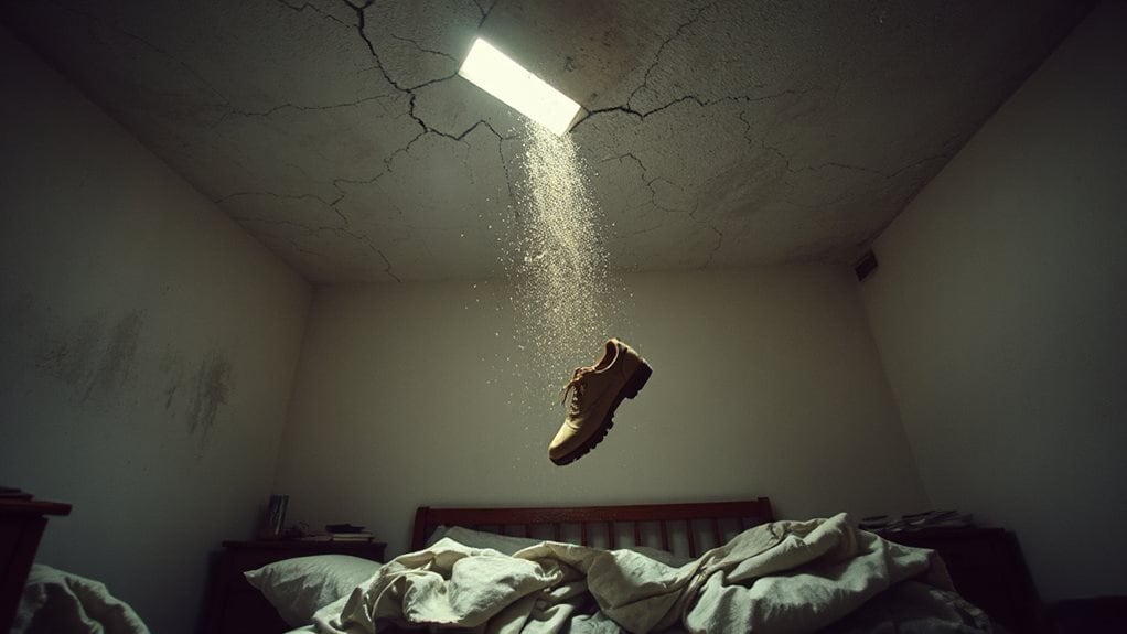 ceiling collapse signifies mental overload