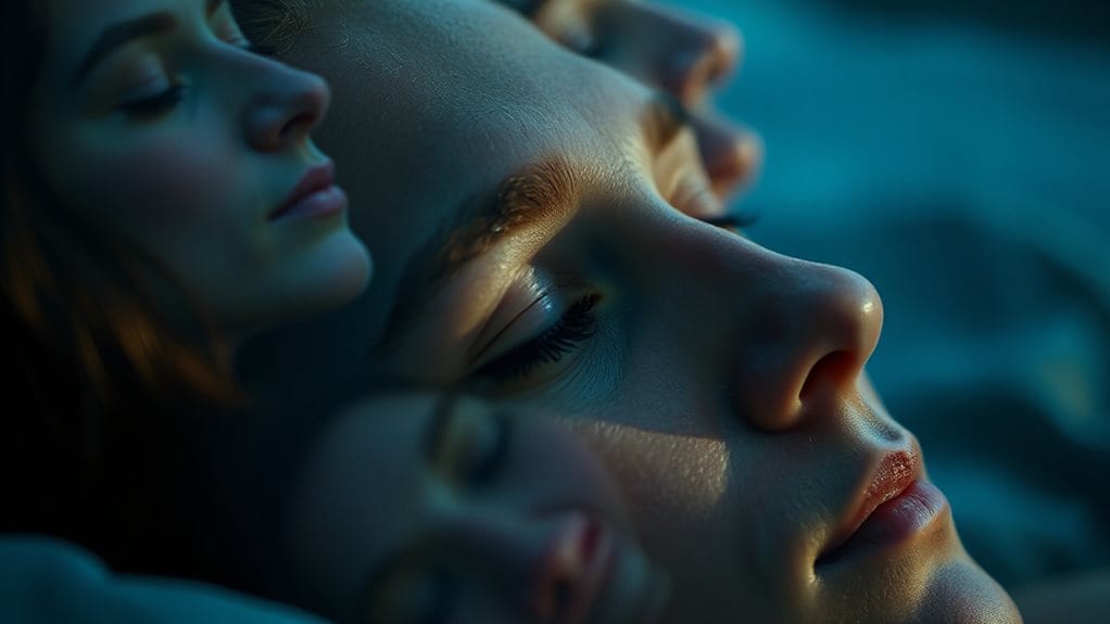 faces fluctuate in dreams