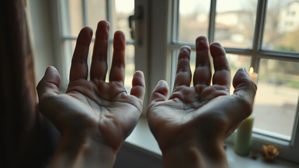 paralysis signaling emotional blockage