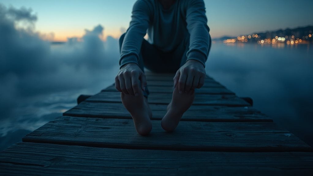 paralyzed legs symbolize powerlessness