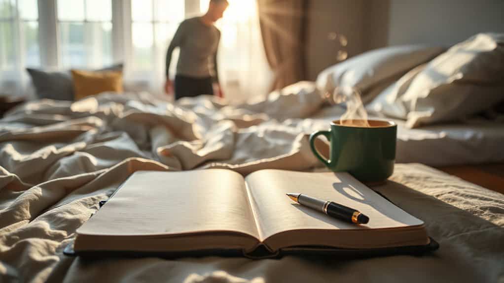 record dreams immediately after waking