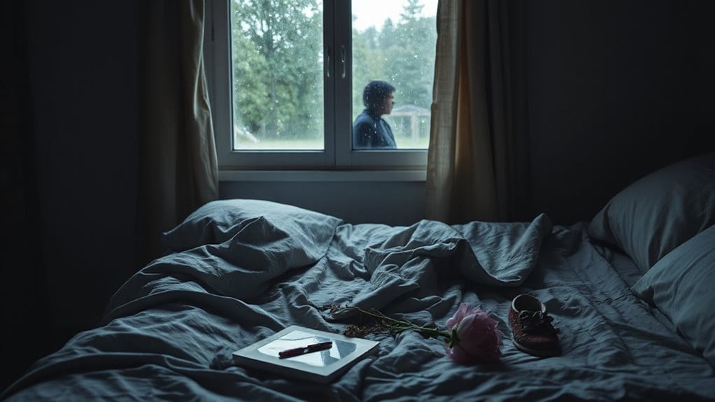 silent dreams reflect grief