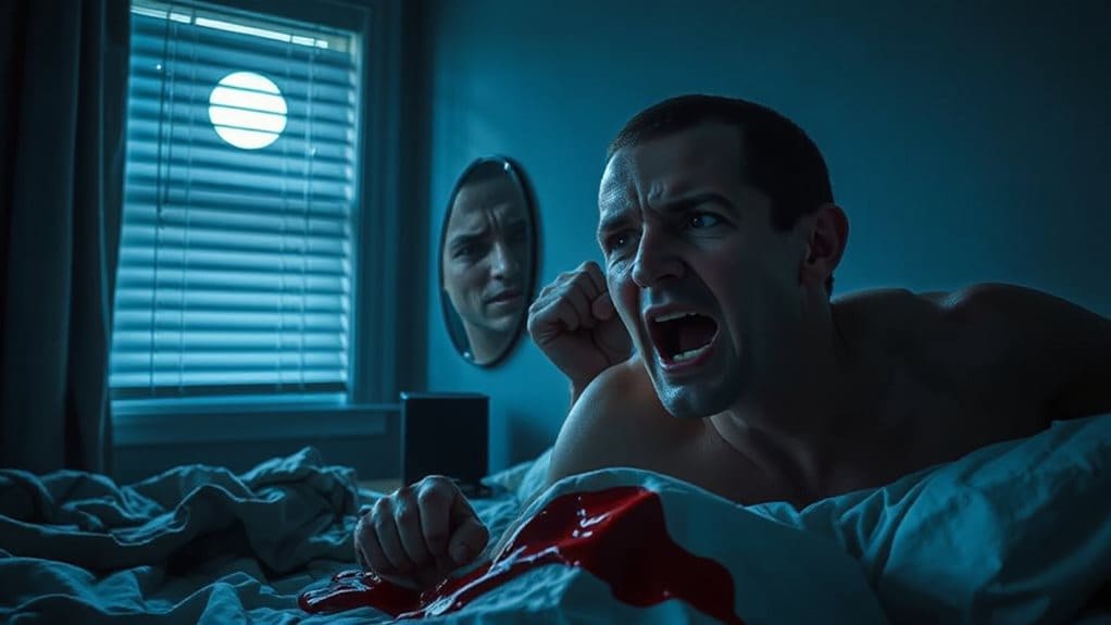 suppressed anger fuels nightmares