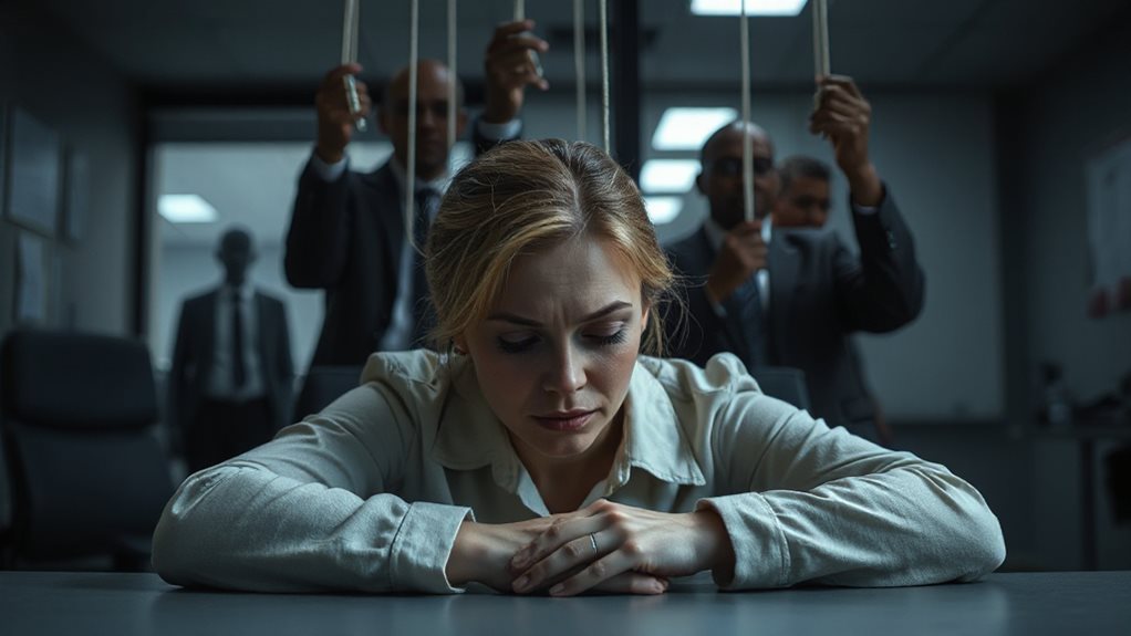 drained and controlled by others