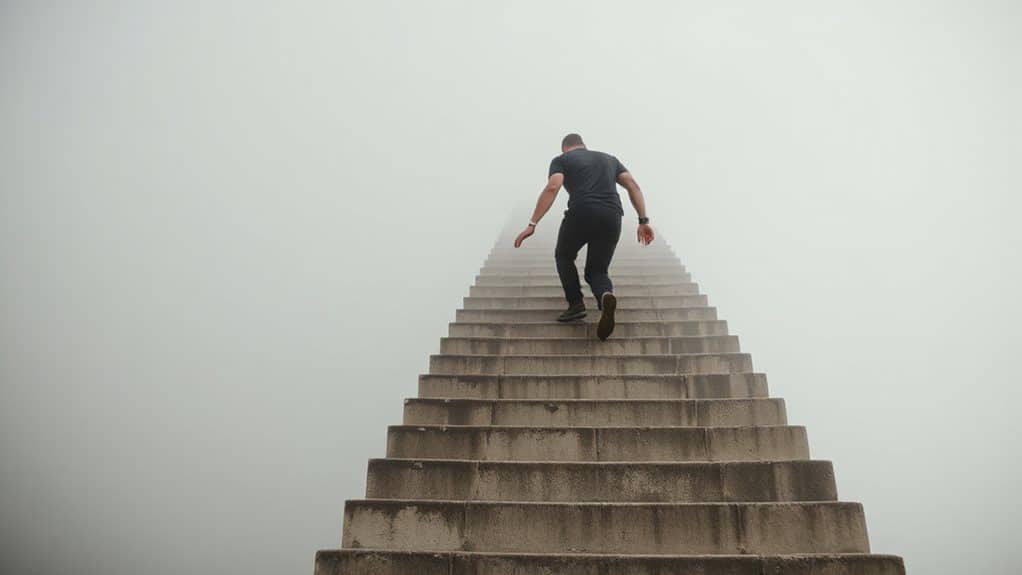 heart rate guided stair endurance