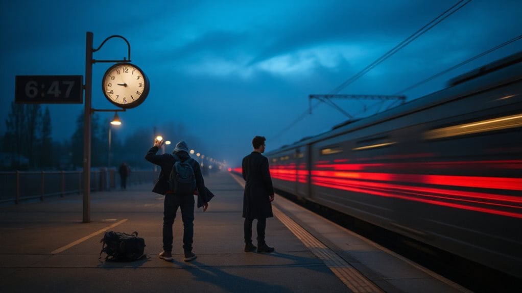 missed train adjust and act