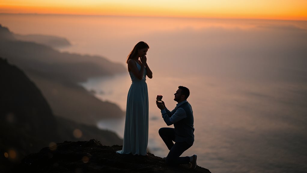 proposal symbolizes life partnership