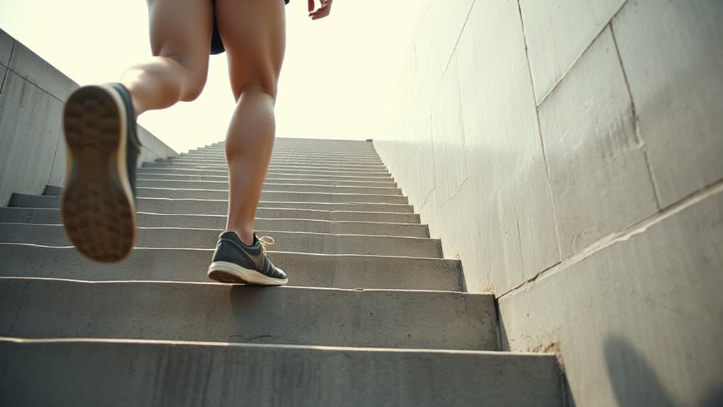 record breaking vertical stair climber