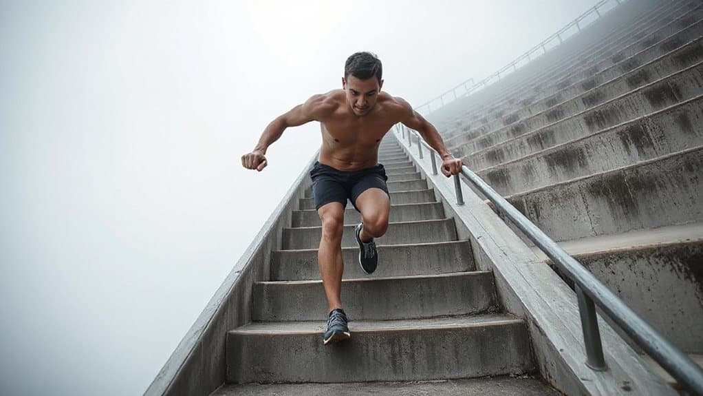 relentless one hour stair ascent