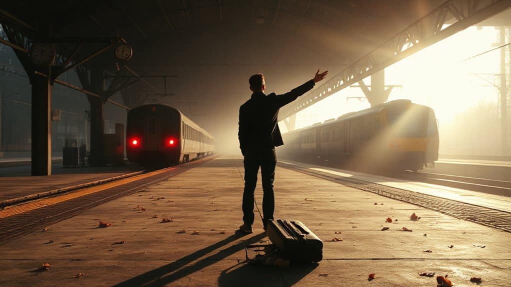 rushing blocked doors closing