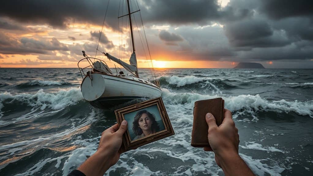 sinking ship symbolizes emotional overwhelm