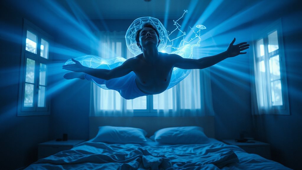 sleep paralysis alien abduction sensations