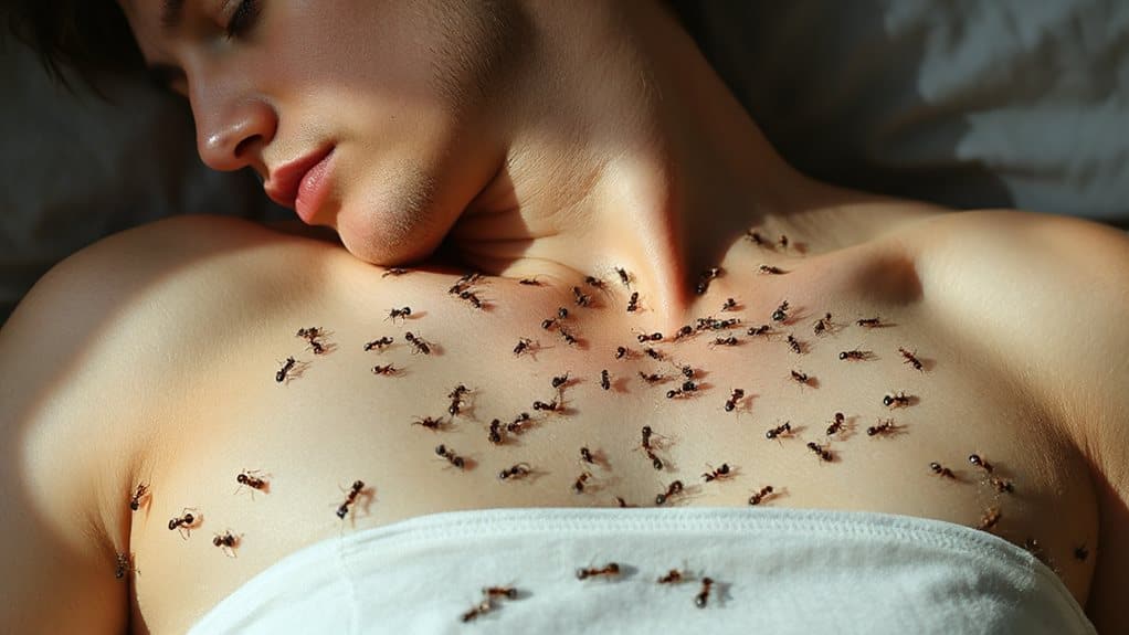 ants overwhelm body with stress