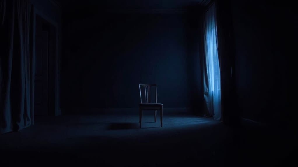 darkness as uncontrollable unknown fears