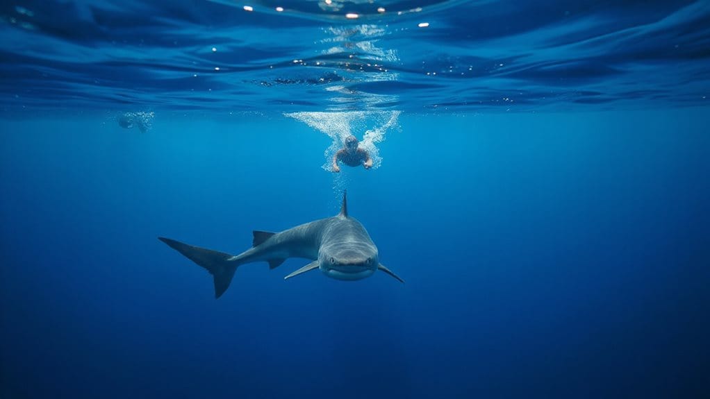 dream about a circling shark unseen danger