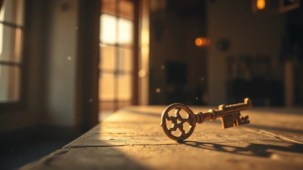 dream about a mysterious key unlocking opportunities