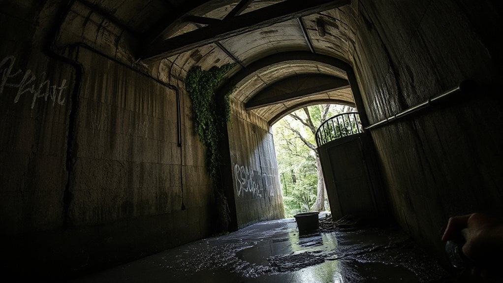 dream about hidden underground tunnel