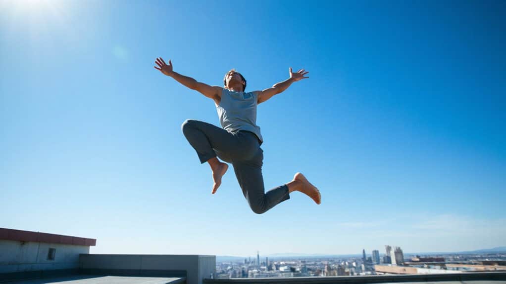 dream about leaping extremely high ambition