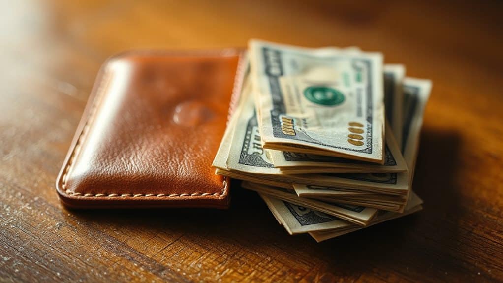 dream about wallet full of cash abundance and self worth