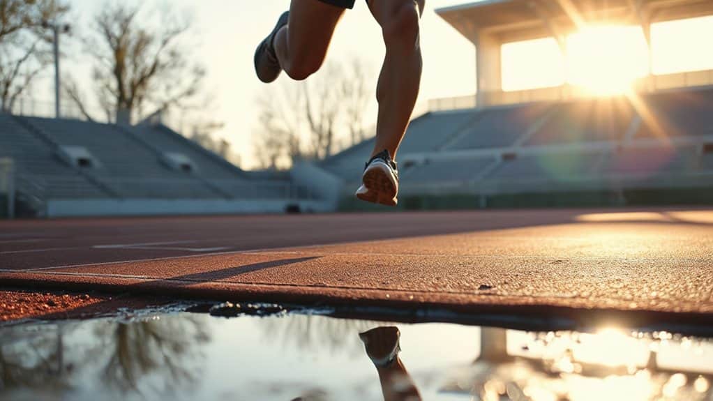 dream of sprinting beyond pressure