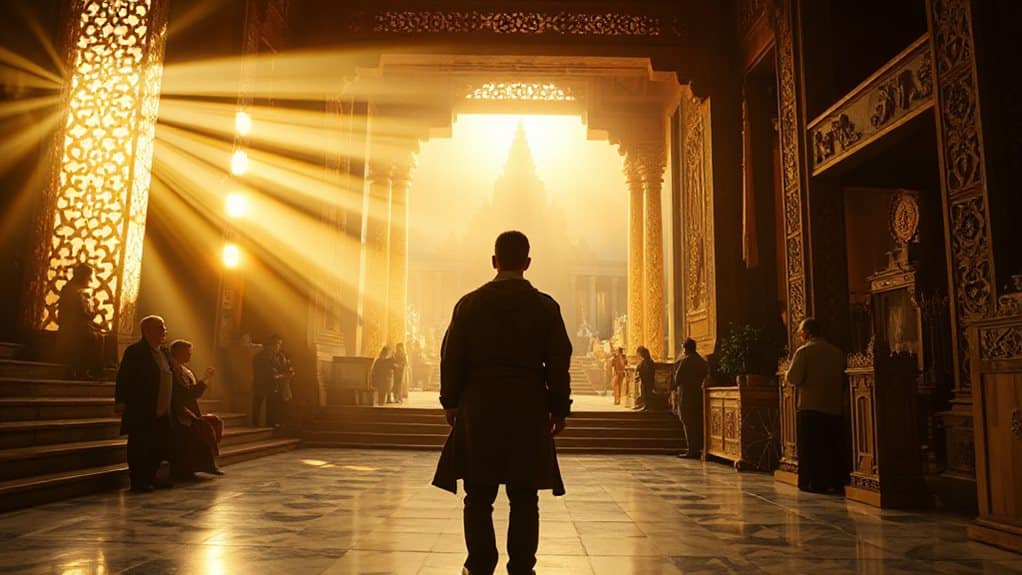 dreaming of entering sacred temple awakening