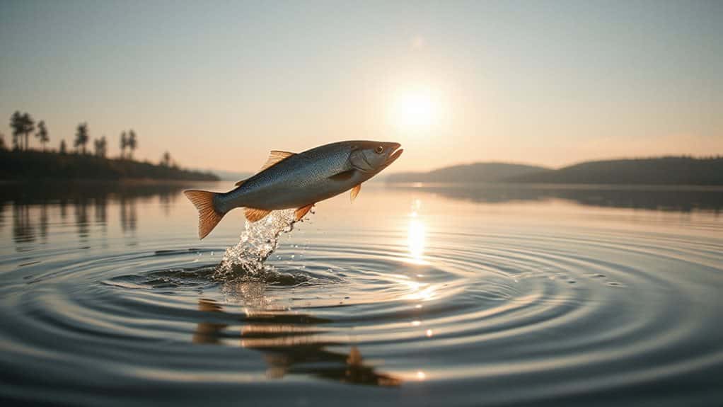 fish leaps signify divine call and nourishment