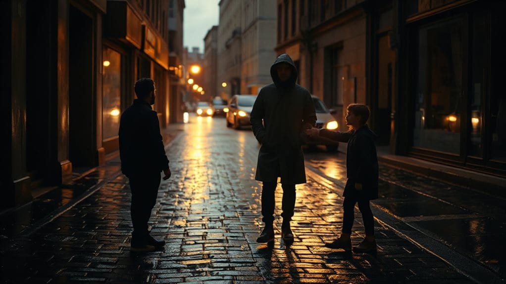 friendly dream stranger nudges bold transformative progress