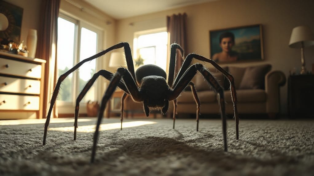 giant spider signals trapped emotions