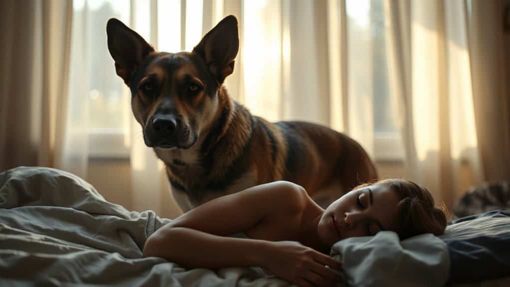 injured protective dog signals trust reevaluation