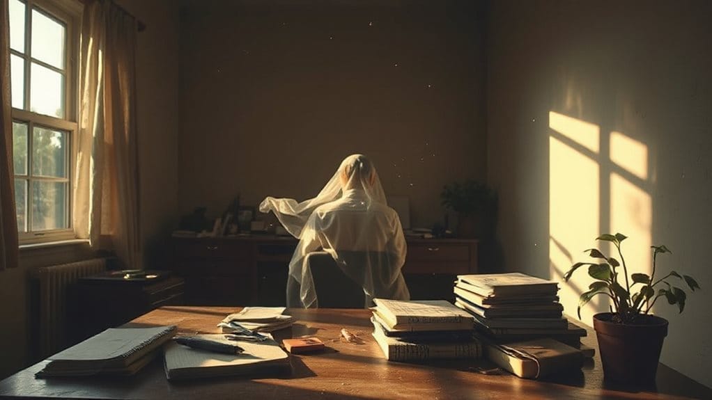 journal about ghost dream distress