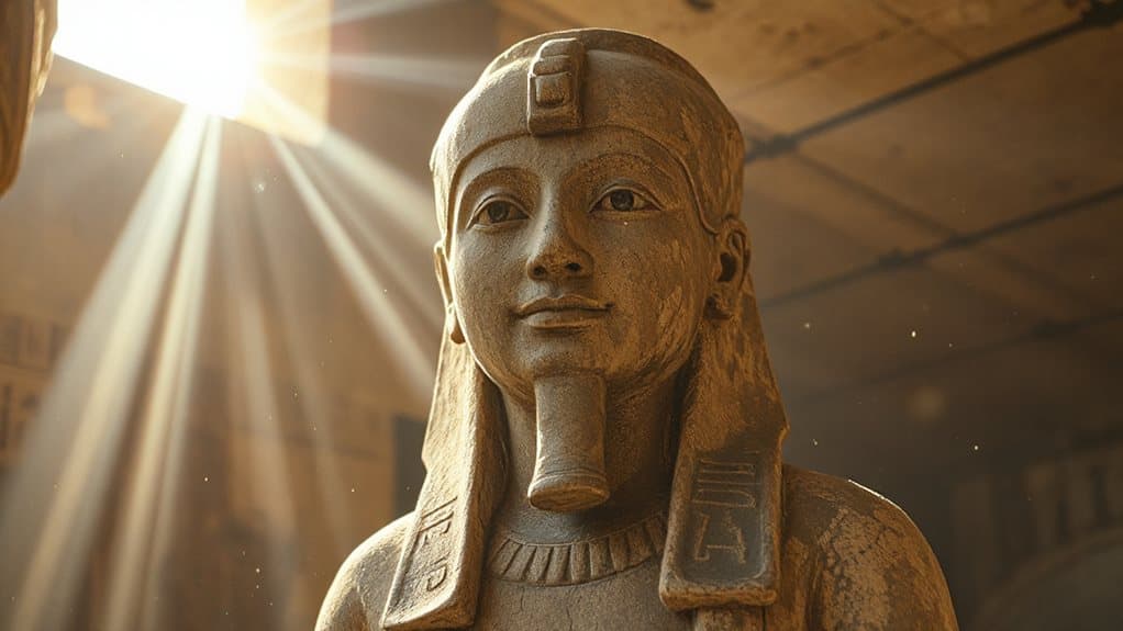 neb senu statue animates stone