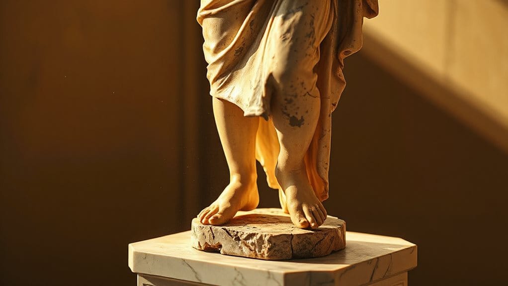 observation demands expert confirmation for slow statue rotation
