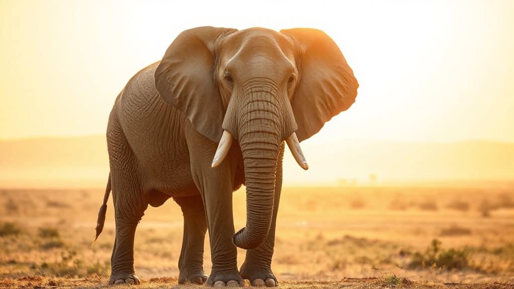 protective elephant offering emotional stability