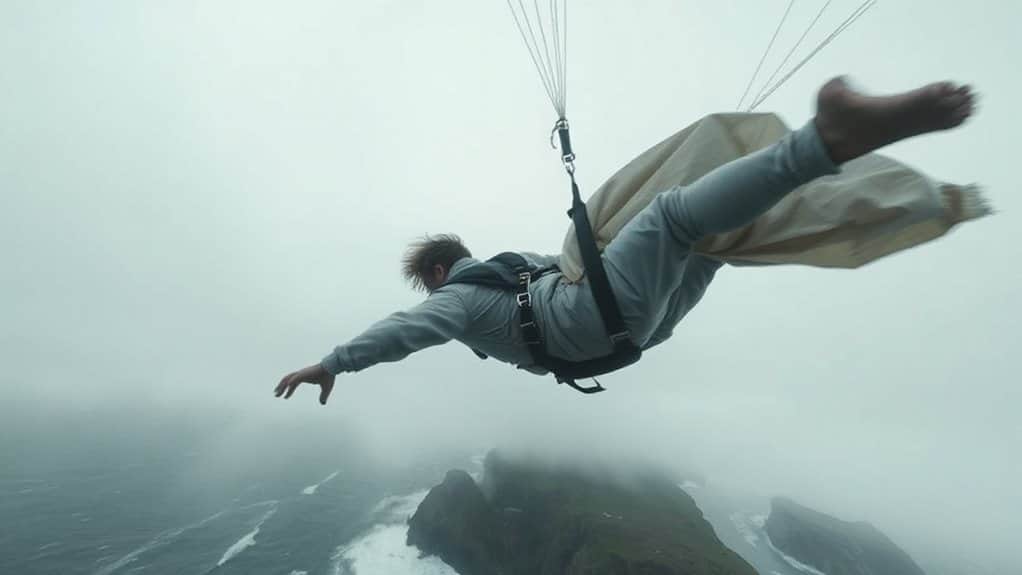 sky fall dream signals overwhelm helplessness