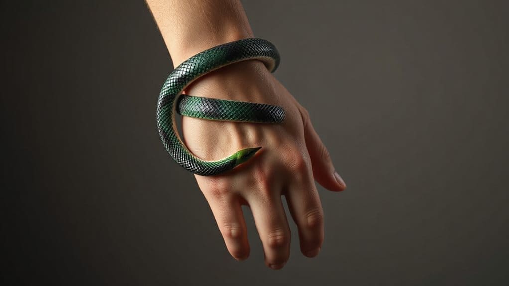 snake coils tighten boundaries paralyzing