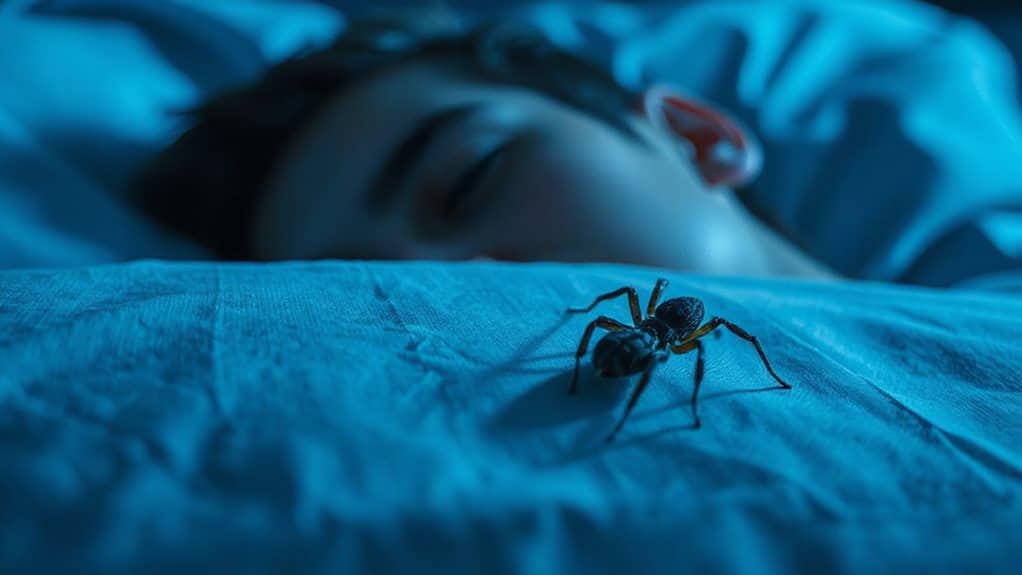 spider symbolizes anxiety control creativity