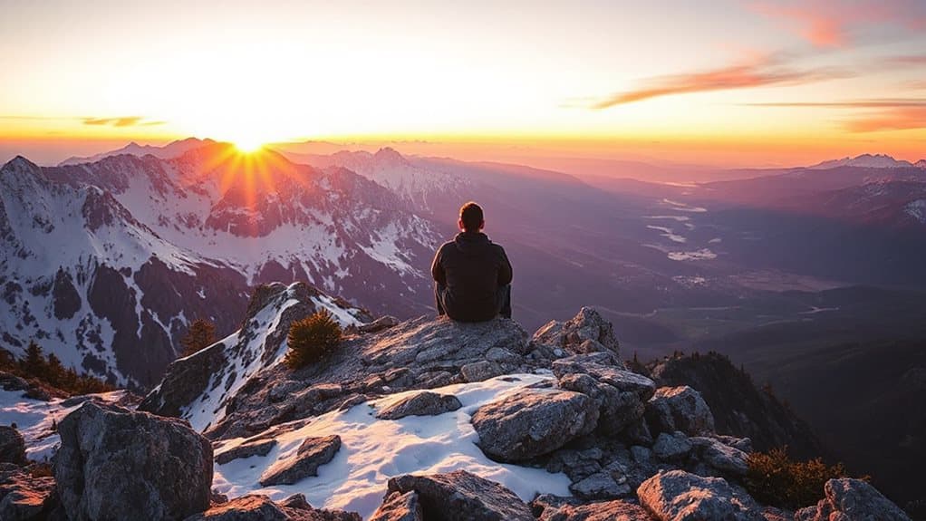 sunrise awe boosts mood daily