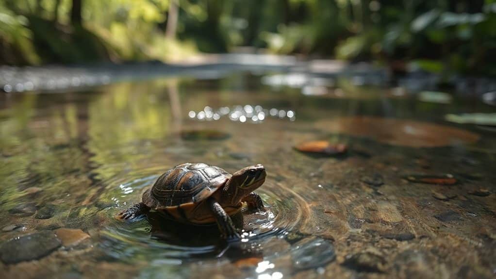turtle follows slow growth