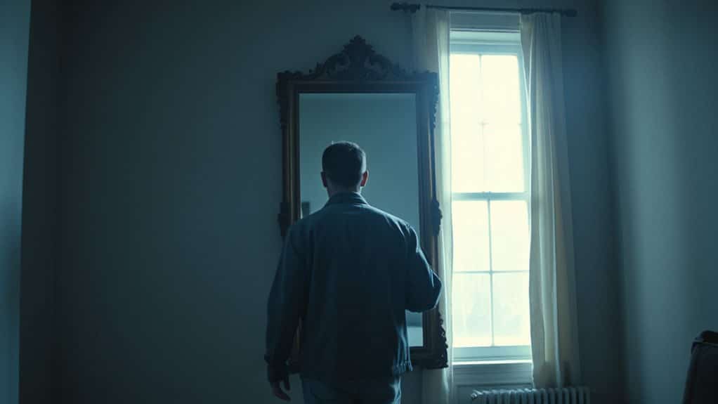 blank mirror self disconnection