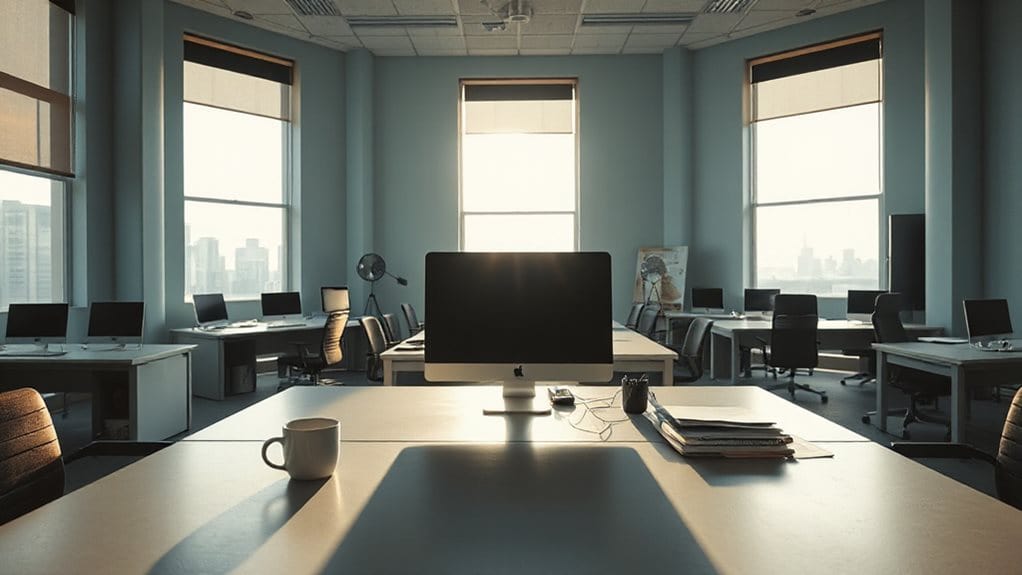empty office isolation burnout