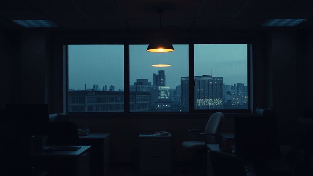 office darkness anxiety calm steps