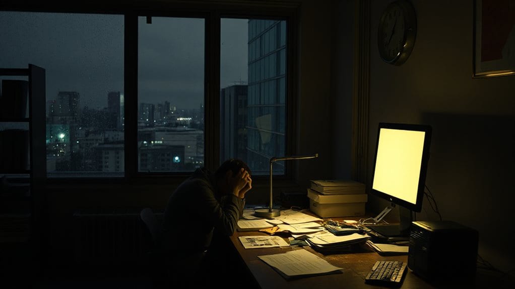 work lateness stress nightmares