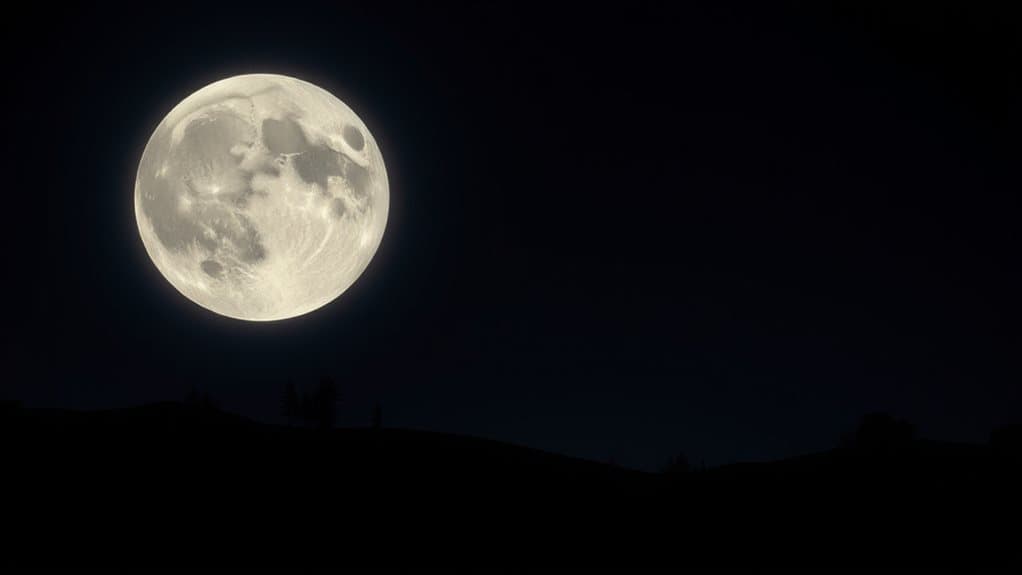 giant luminous moon awakening